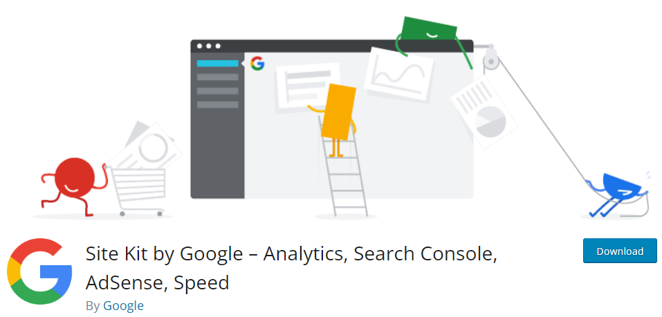 Google Site Kit 배너 이미지