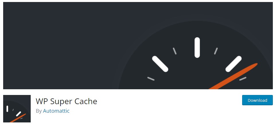 wp super cache 소개