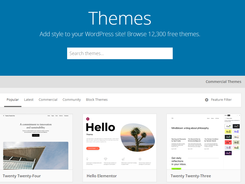 워드프레스 인기테마 추천사이트 2 image 4